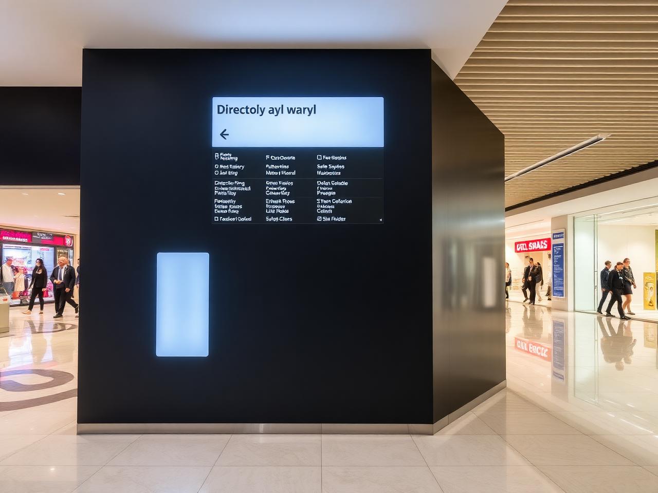 Flagship Shopping Mall Wayfinding