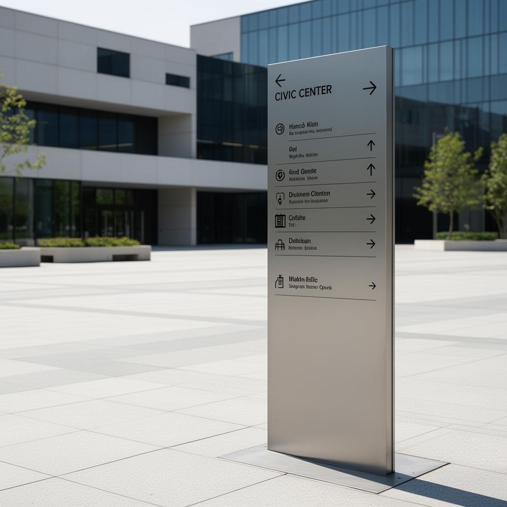 Municipal Civic Center Wayfinding