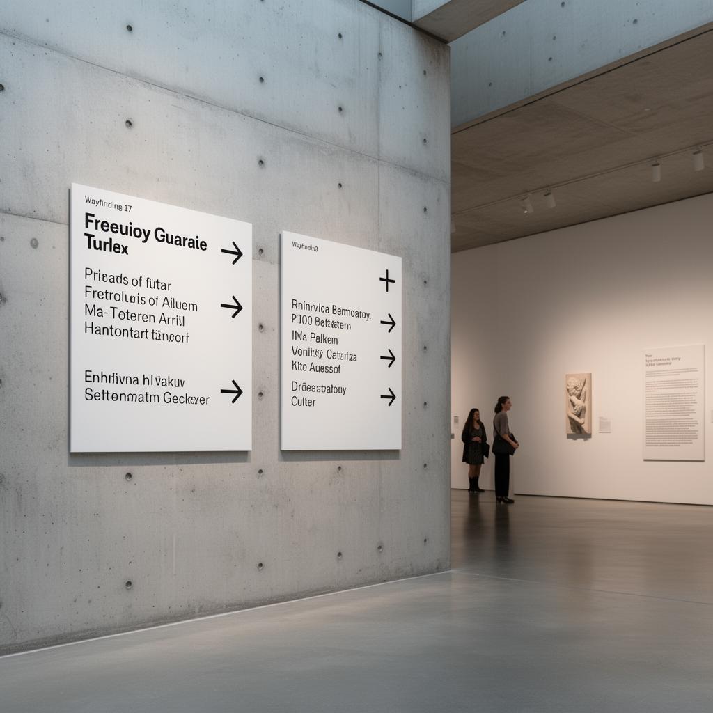 Contemporary Museum Wayfinding
